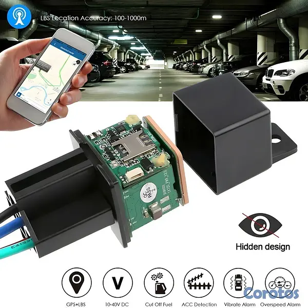 accesorios para vehiculos - 📡 Rastreador GPS Tipo Relay – Localizador Vehicula 9