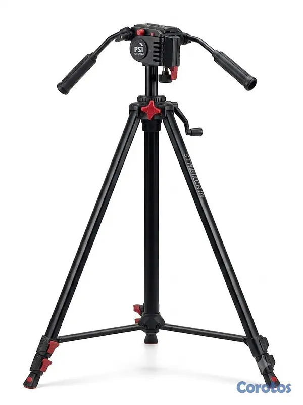 otros electronicos - Trípode Profesional STABILCAM con Cabezal de Video 1