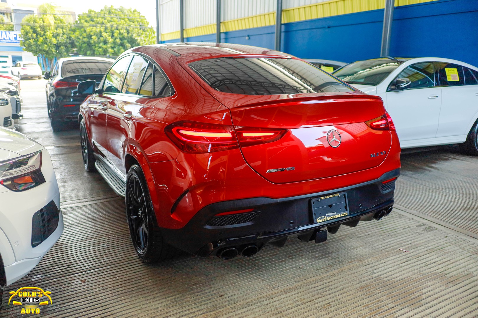 jeepetas y camionetas - Mercedes Benz GLE 53 AMG Coupe Plus 2024 Roja Clean Carfax 3