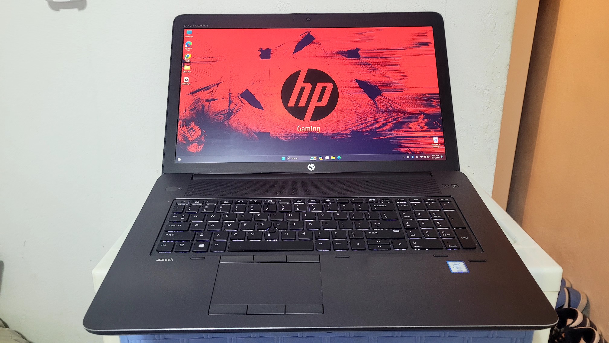 computadoras y laptops - Laptop hp ZBOOK 17 Pulg Core i7 2.90ghz Ram 16gb Disco 512gb SSD Nvidea 6GB 0