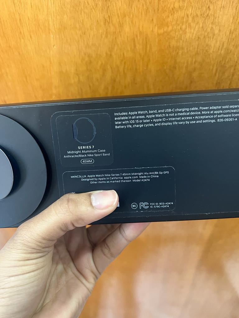 otros electronicos - Apple Watch Serie 7 45mm Nike Sellado  1