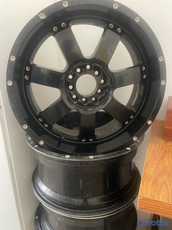 accesorios para vehiculos - vendo set de aros 20” 6