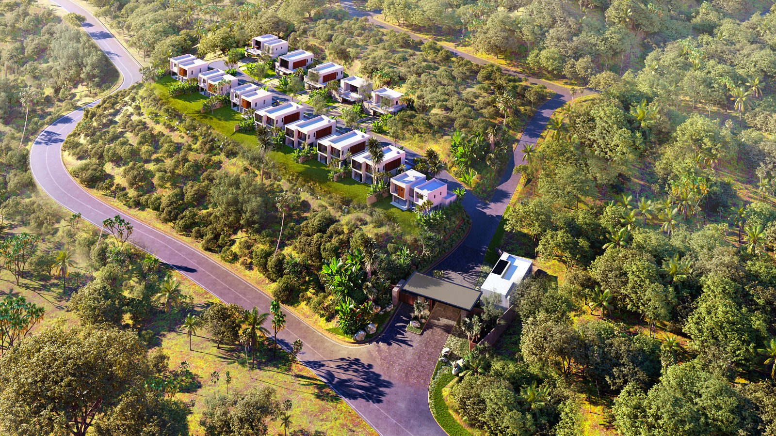 apartamentos - COMPLEJO DE CASAS  EN VENTA EN JACAGUA, SANTIAGO.