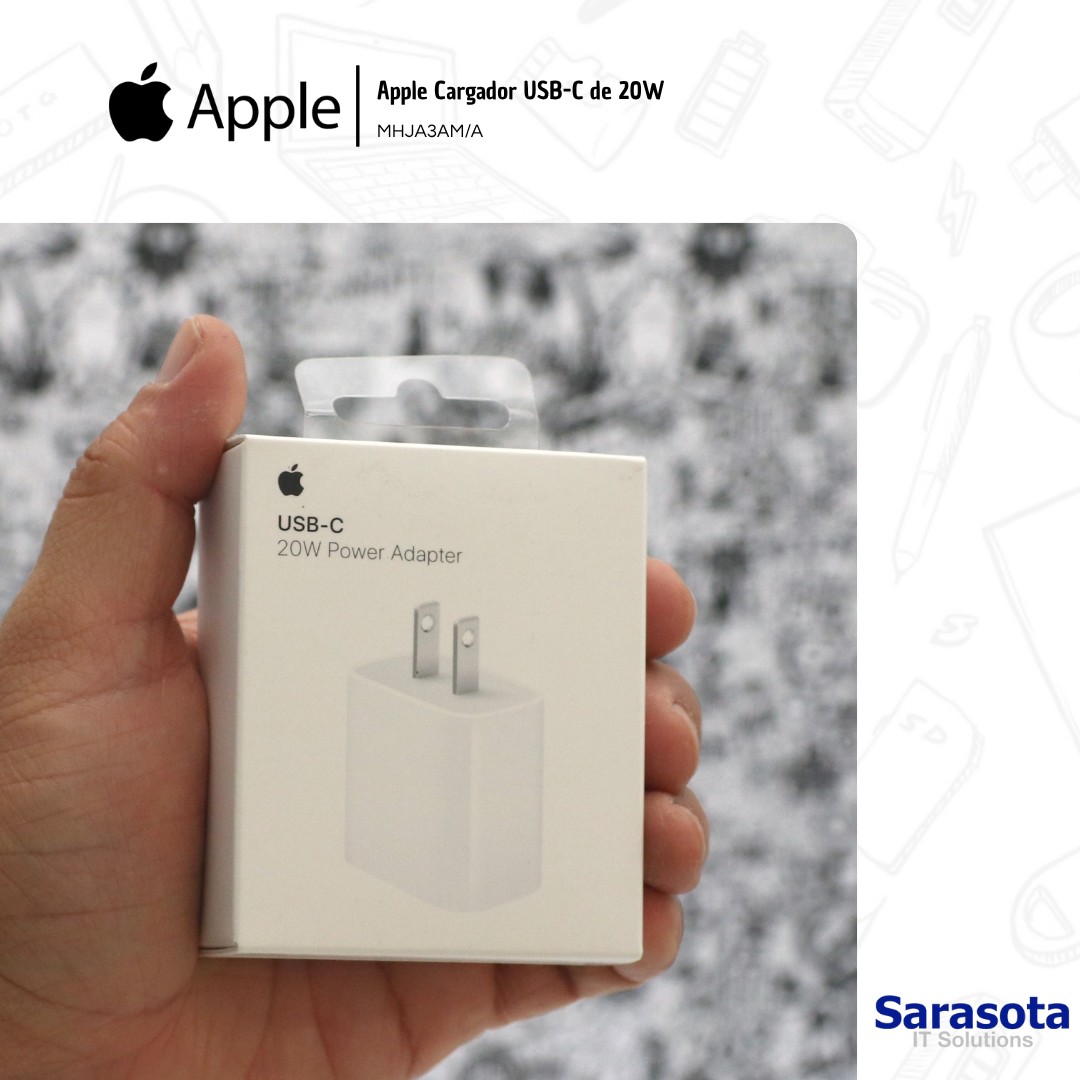 accesorios para electronica - Cargador 20W USB-C Apple MHJA3AM/A 1