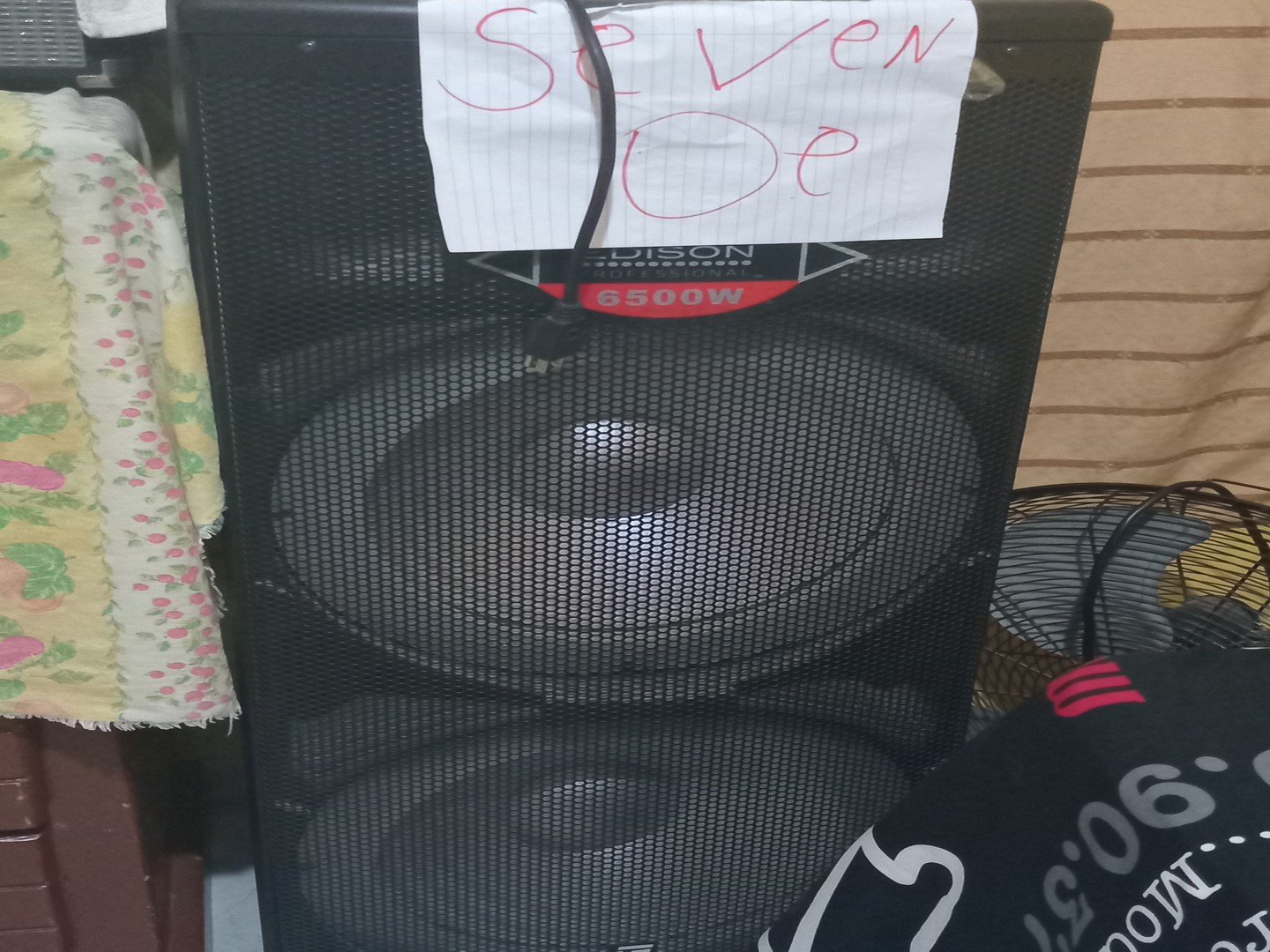 otros electronicos - Bocina Edison 6500 W, Bluetooh, Audio video