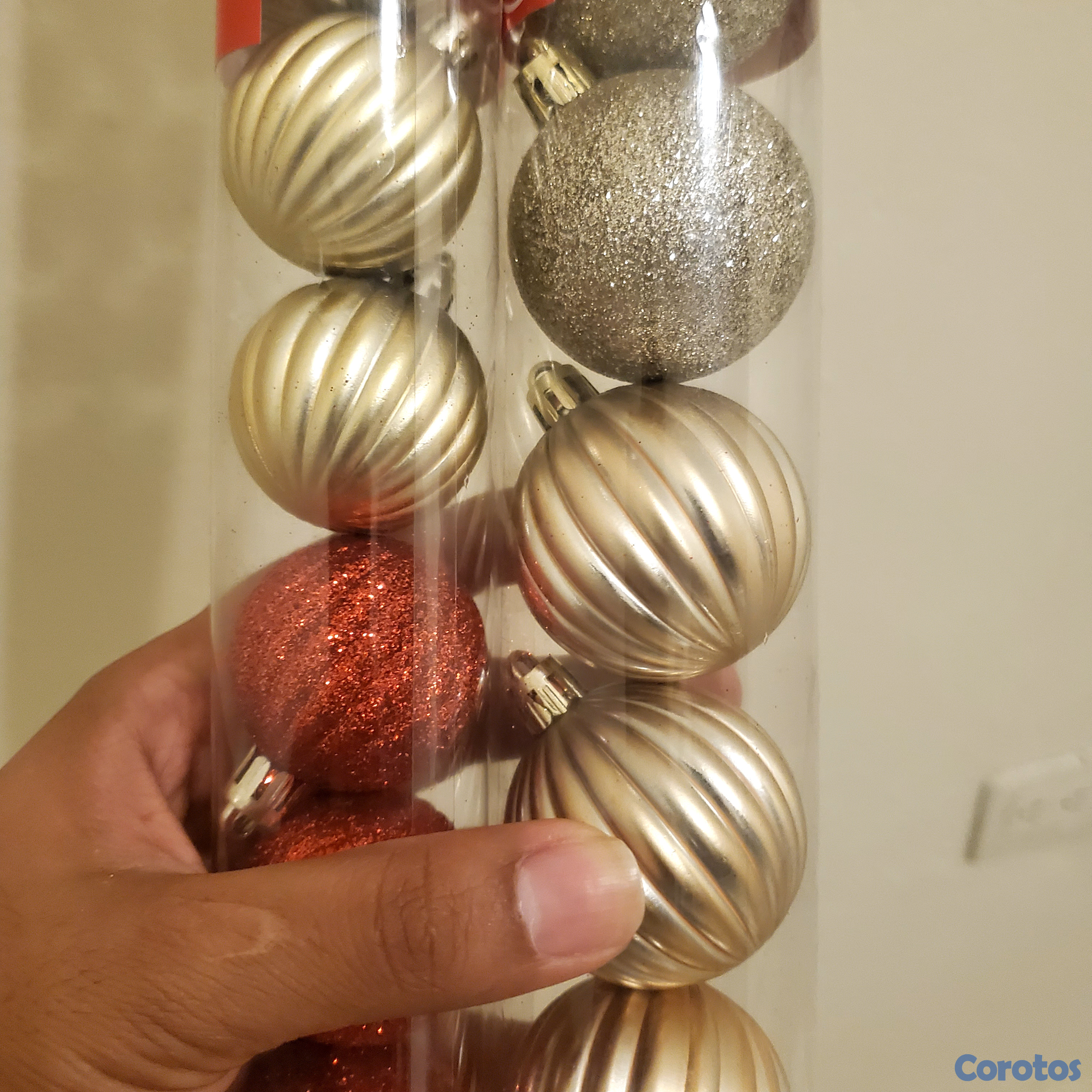 decoración y accesorios - Árbol de navidad de pared. Incluye adornos y ganch 9