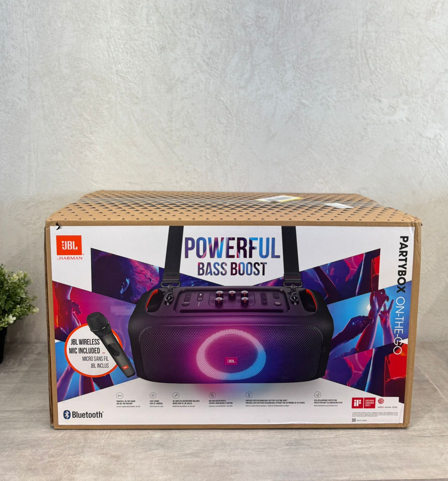 camaras y audio - BOCINA JBL PARTY BOX ON THE GO ORIGINAL SELLADO