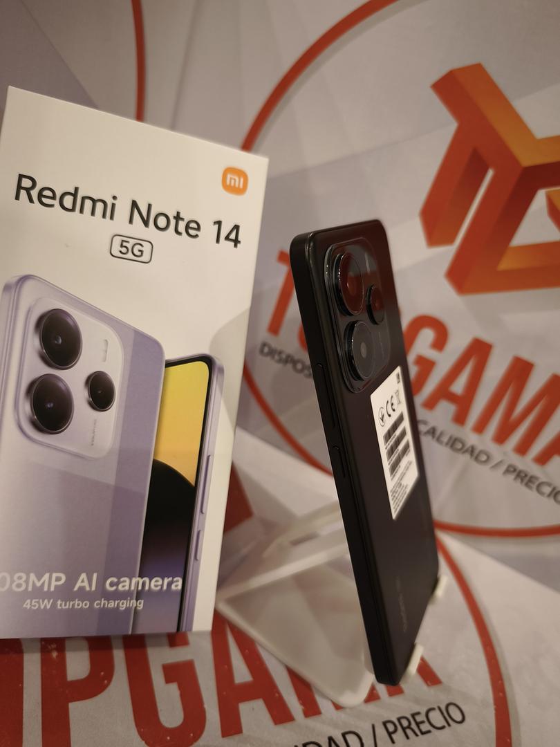celulares y tabletas - REDMI NOTE 14 5G, 8GB RAM 256GB ROM 