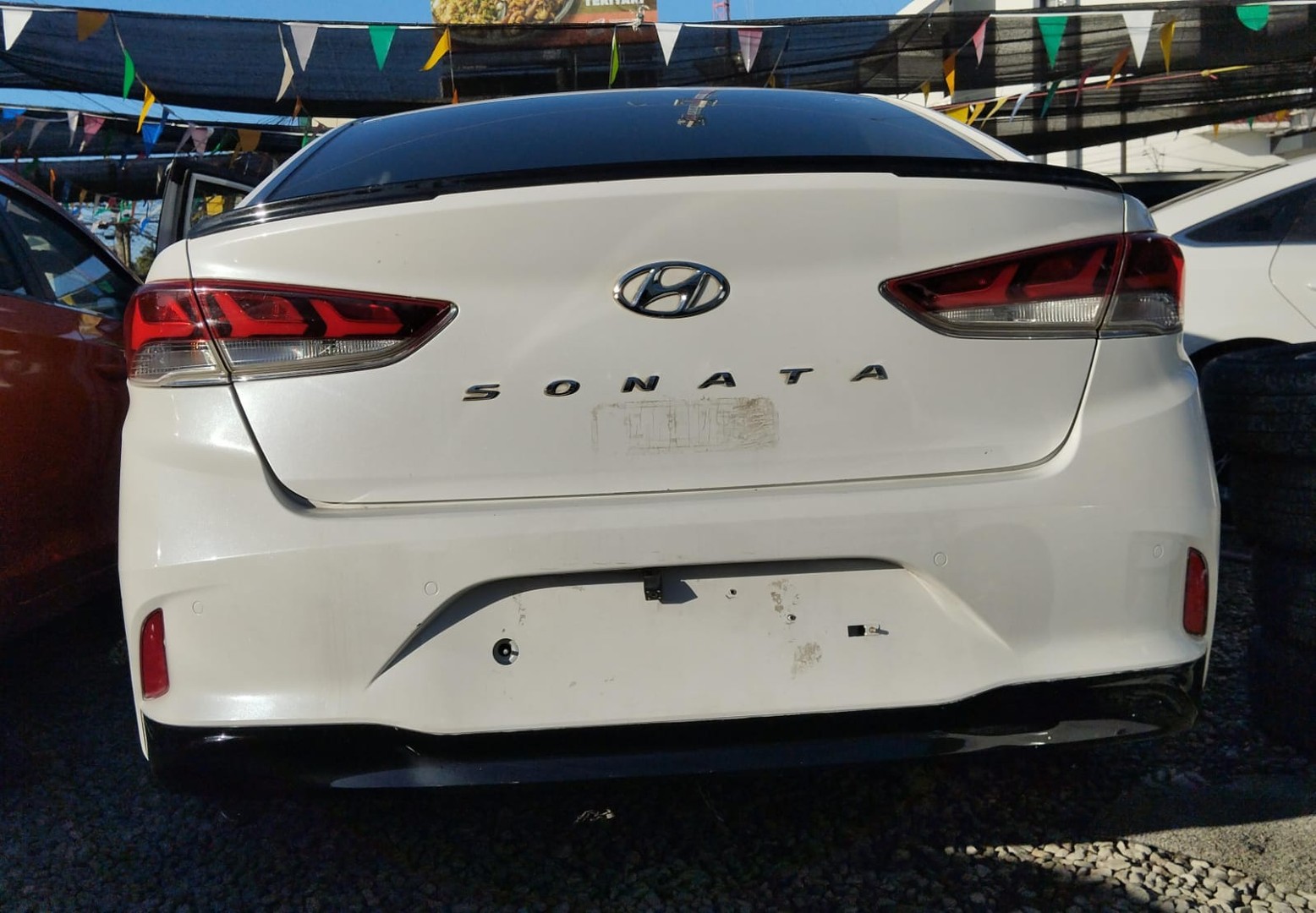 carros - HYUNDAI SONATA NEW RISE 2019 GRIS 7