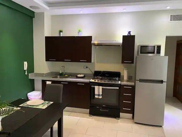 apartamentos - Hermoso apartamento de una habitación totalmente amueblado 9