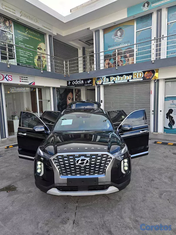 jeepetas y camionetas - HYUNDAI PALISADE 2019 NEGRO GASOLINA 19