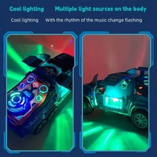 juguetes - Carrito con luces, movimientos y musica. Abre puertas y tiene muchas luces led 6