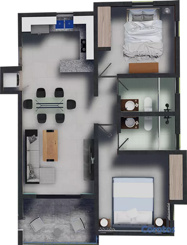 apartamentos - APARTAMENTOS EN VENTA, PUNTA CANA BAVARO. 10