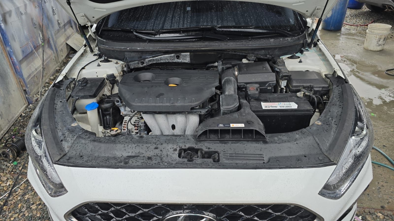 carros - HYUNDAI NEW RISE 2018 BLANCO DESDE: RD$760,100.00 1