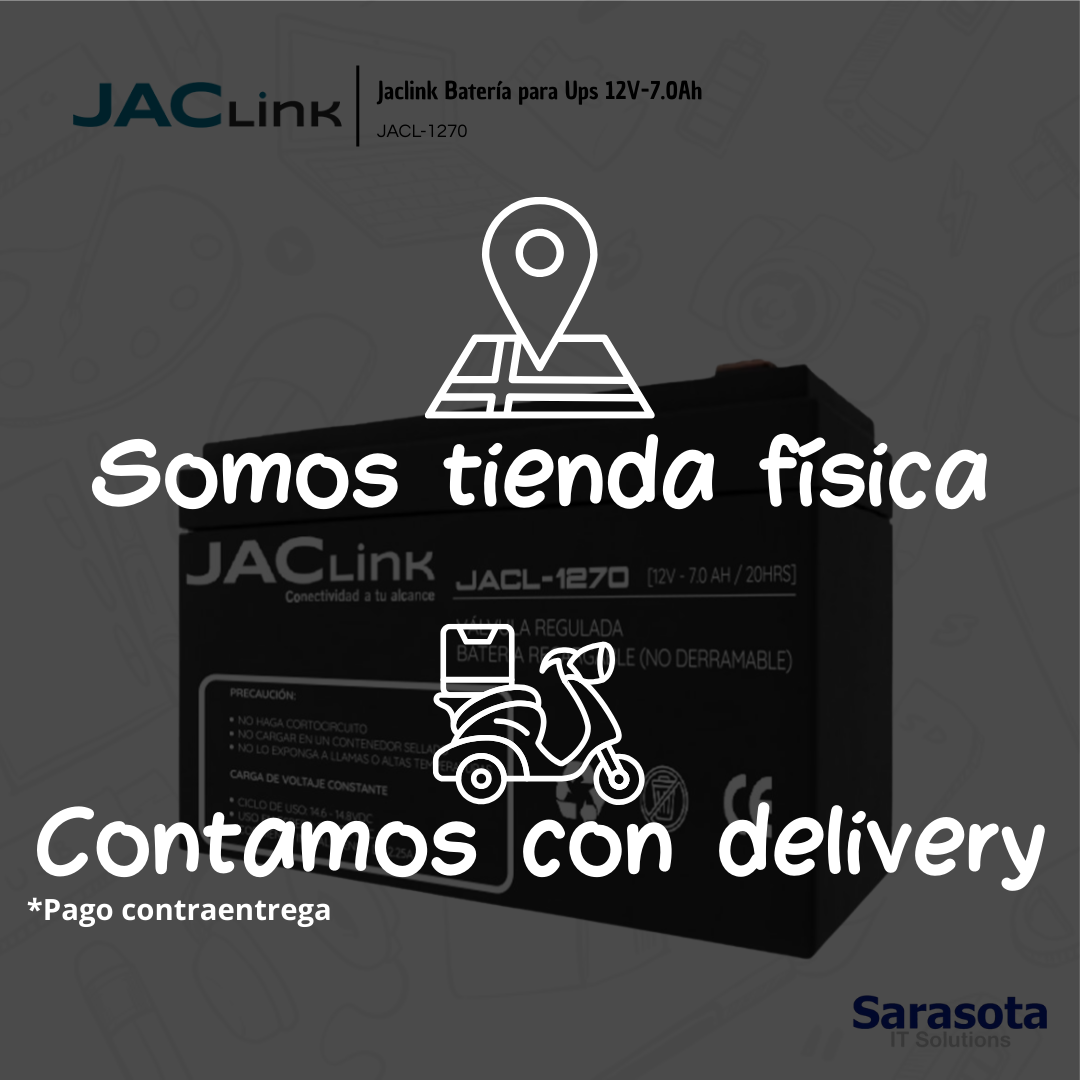 accesorios para electronica - Jaclink Batería para Ups 12V-7.0Ah 1