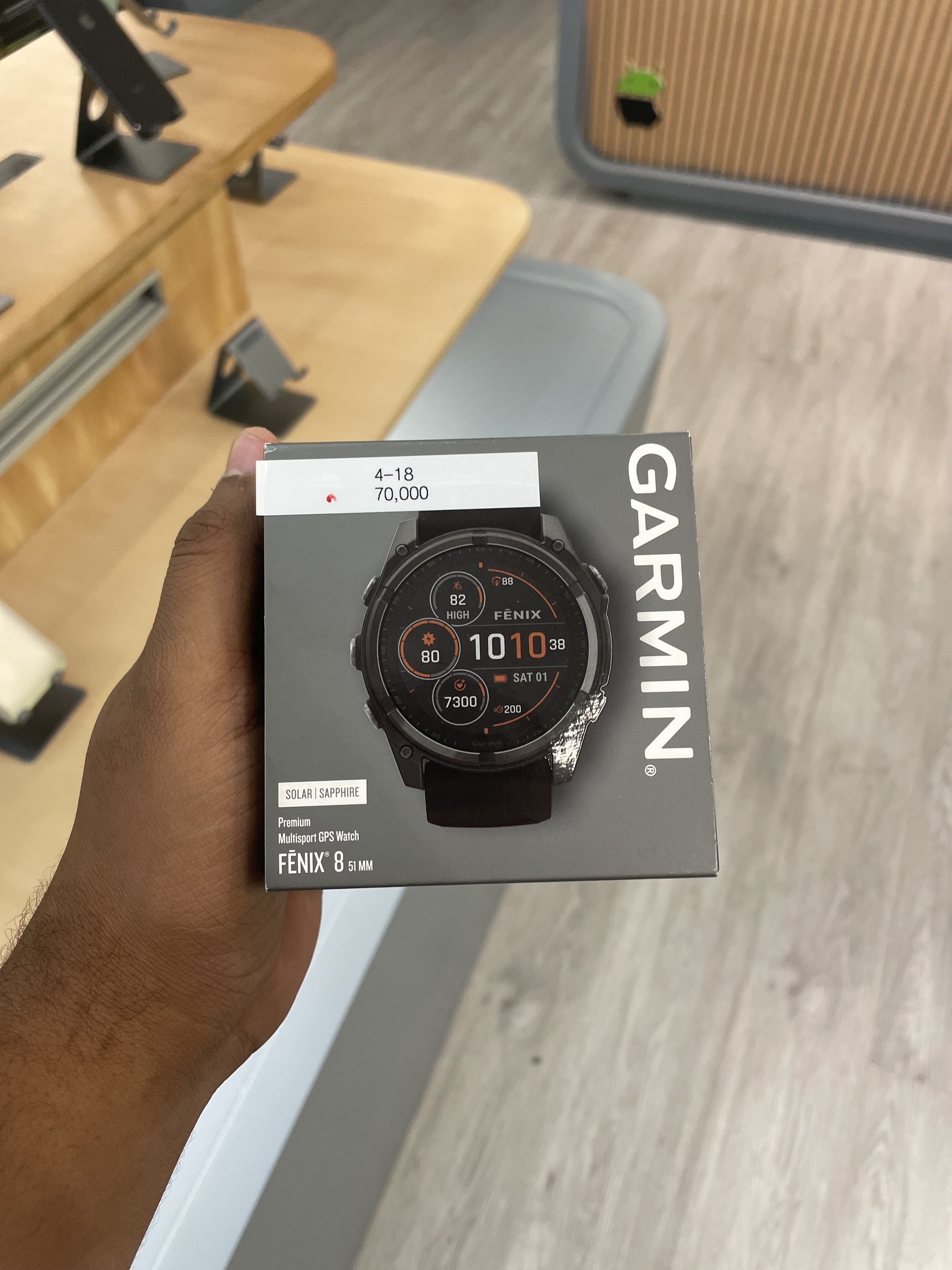 otros electronicos - RELOJ GARMIN FÉNIX 8 SOLAR51MM 6