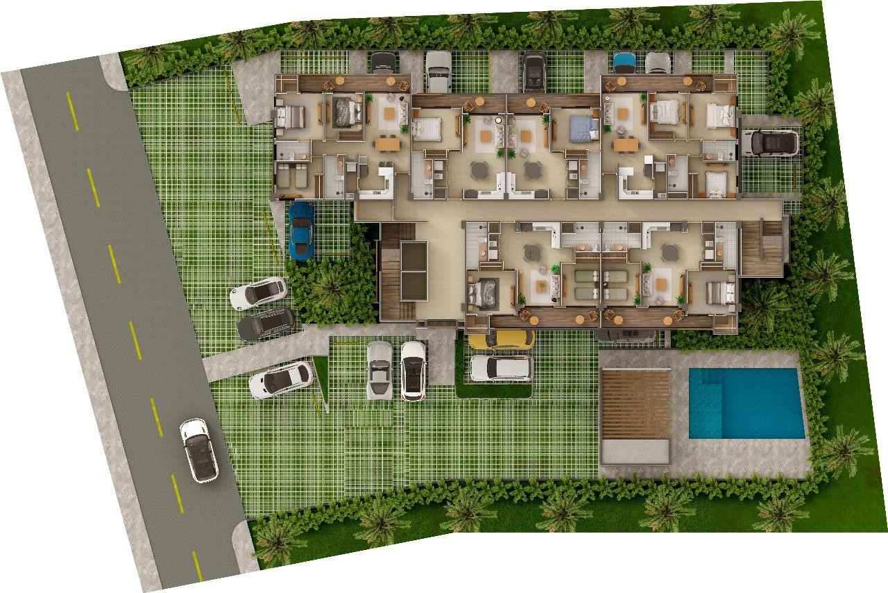 apartamentos - Proyecto de Apartamentos en Venta
LAS CANAS, CAP CANA
Desde USD 160,875.00

 9