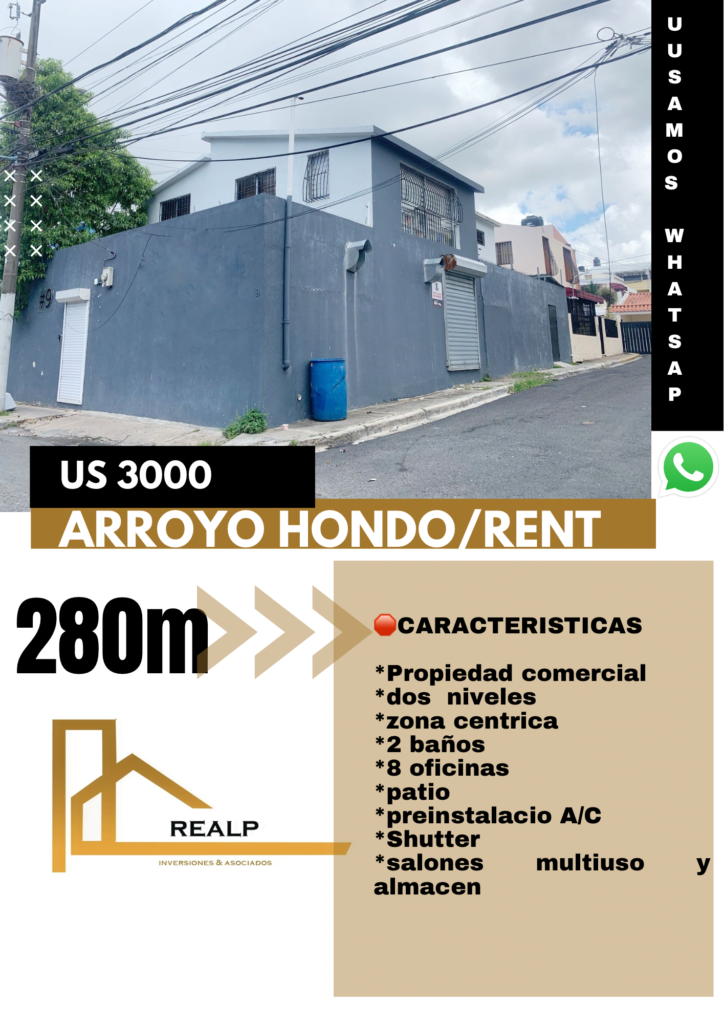 casas - Propiedad comercial arroyo hondo viejo 0