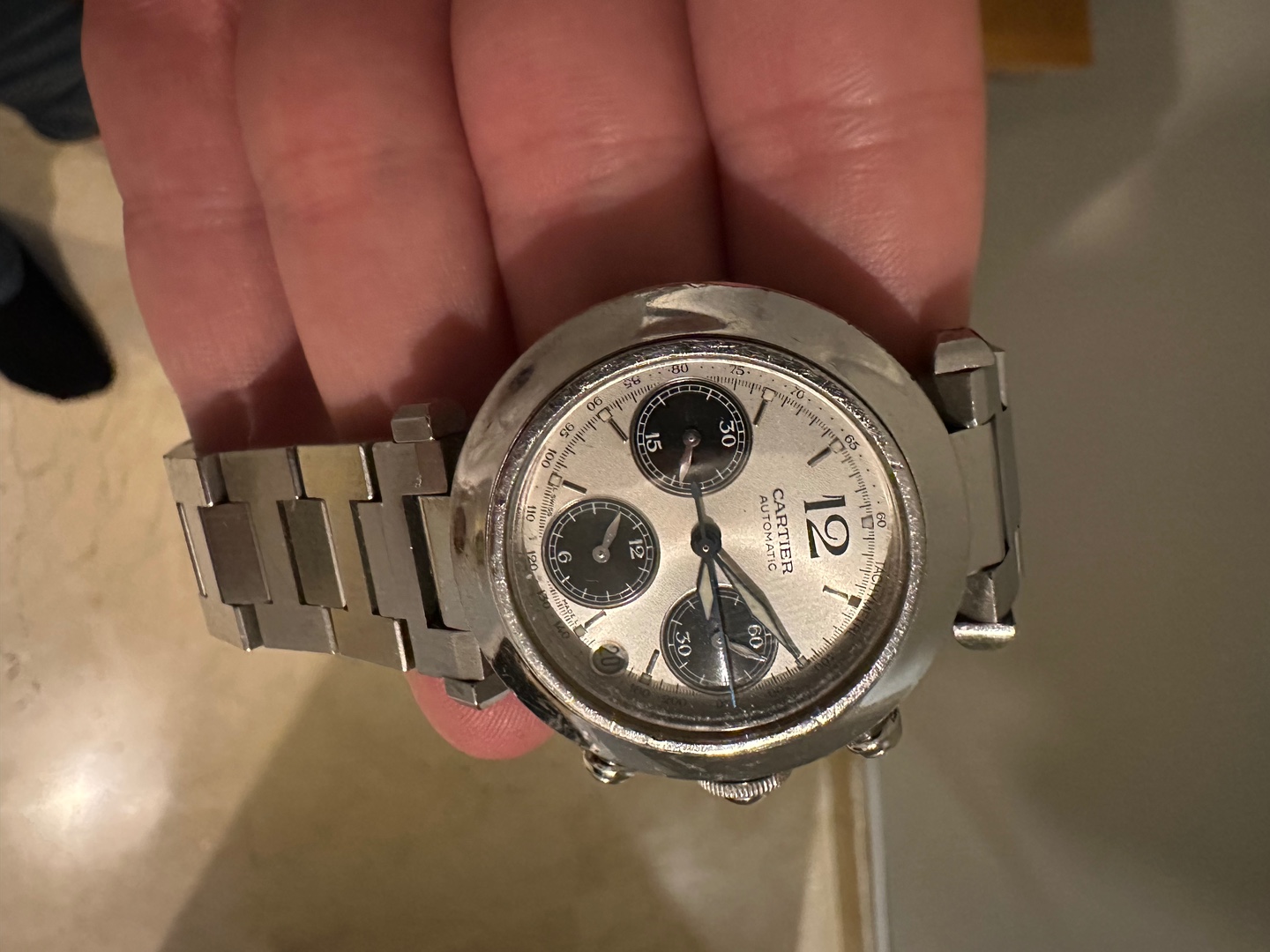 joyas, relojes y accesorios - Vendo Cartier Pasha ‘’C” Chronograph