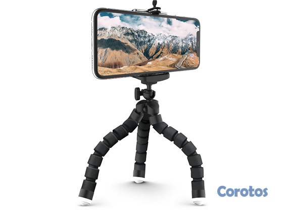 computadoras y laptops - TRÍPODE UNIVERSAL PARA CELULARES, FLEXIBLE, AJUSTABLE, ROTACIÓN 360 GRADOS 1