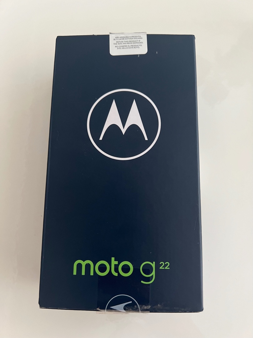 celulares y tabletas - Motorola moto g22 en su caja