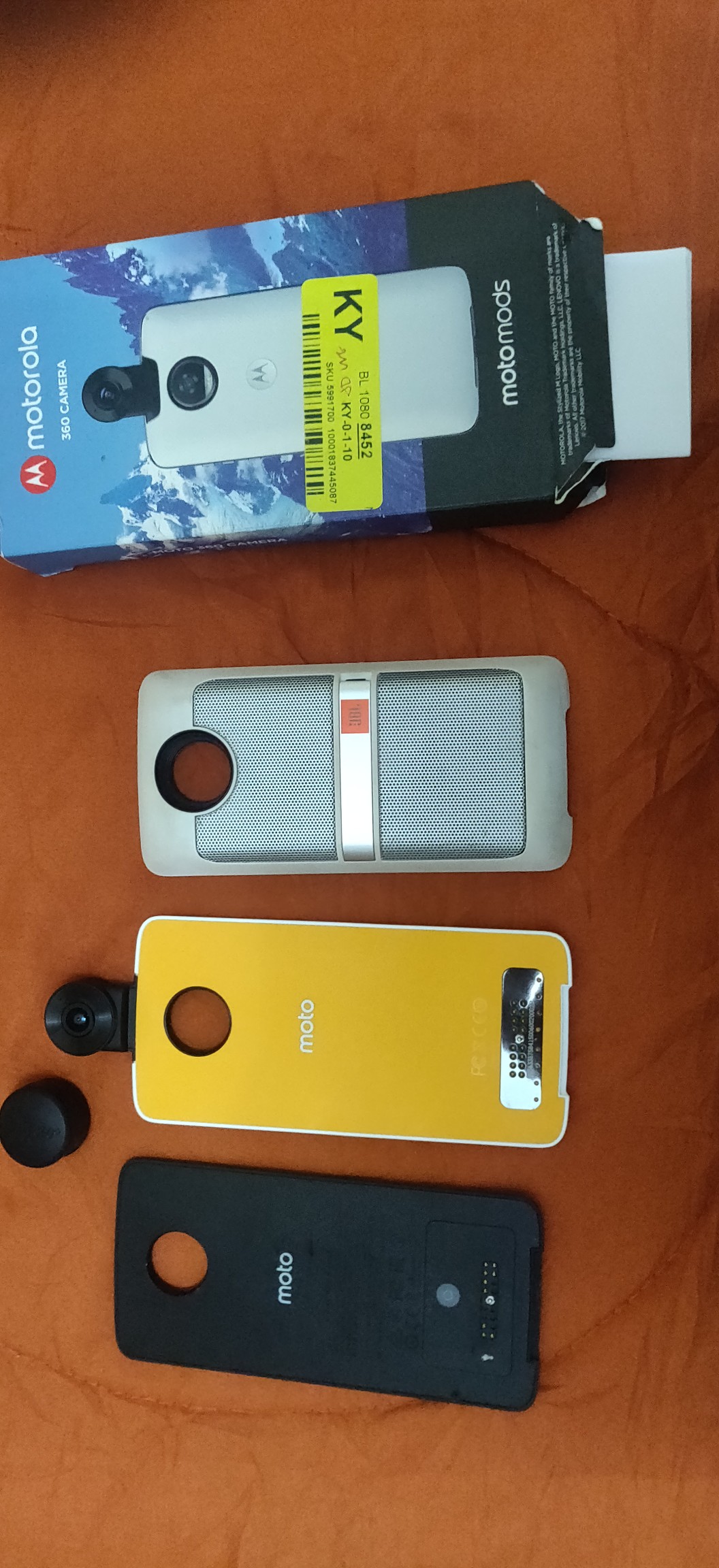 celulares y tabletas - Moto mods para la línea Motorola Moto forcé 1,2,3,4.