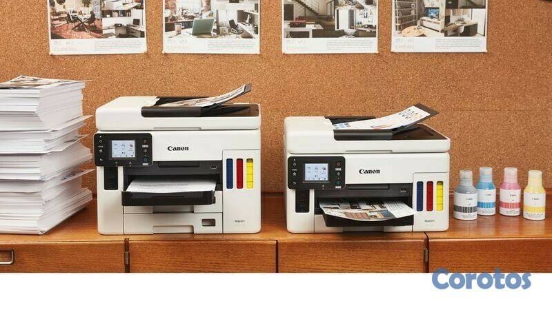 impresoras y scanners - CANON PROFESIONAL  GX7010 MAXIFY, SISTEMA TINTA CONTINUA DE FABRICA,DOBLE BANDEJ 3