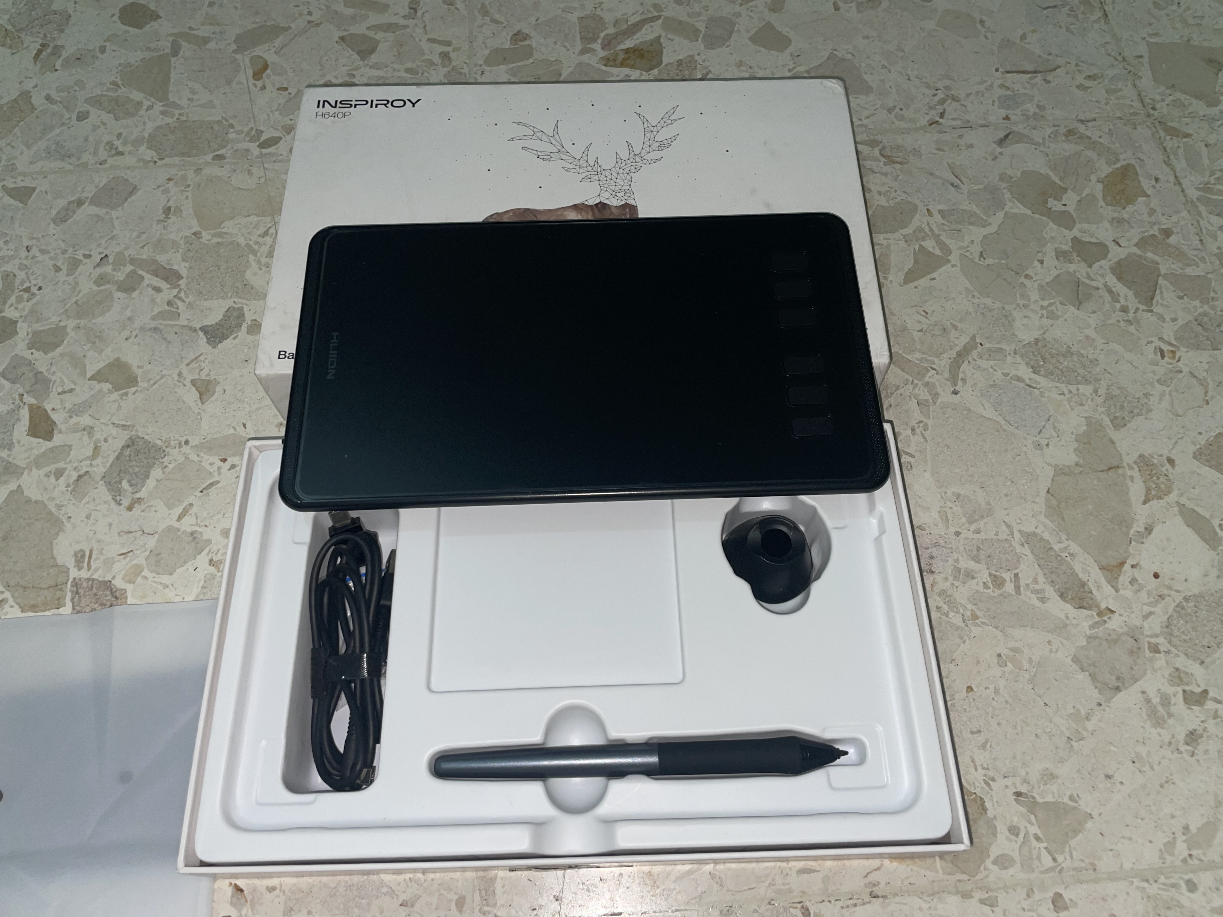 accesorios para electronica - HUION Inspiroy H640P Drawing Tablet 2