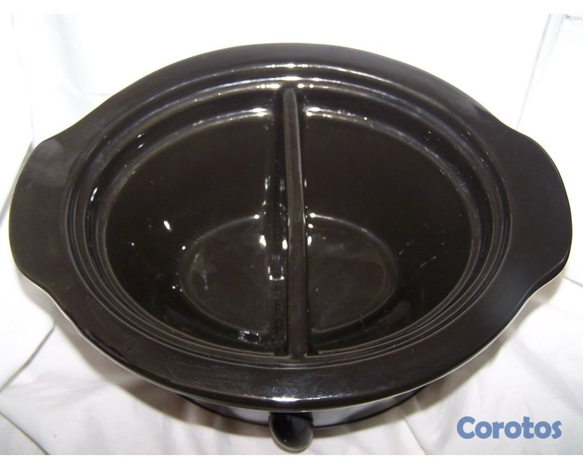 electrodomesticos - Olla de cocción lenta la original Crock-Pot Double Dipper 4