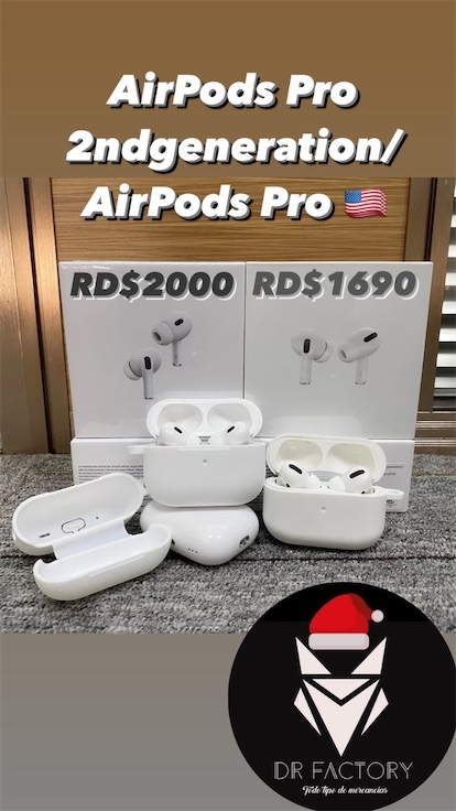 camaras y audio - AirPods Pro sellados