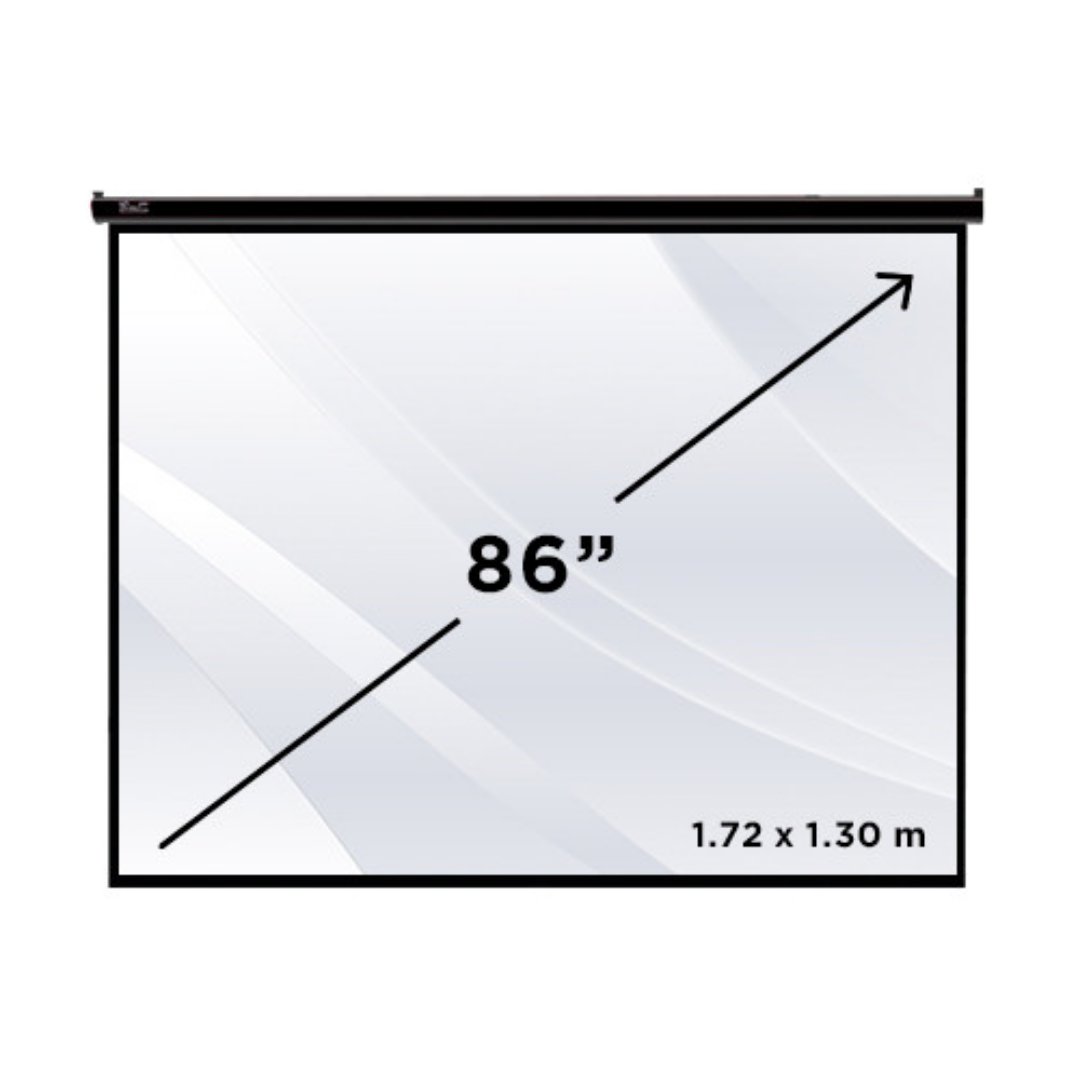 computadoras y laptops - PANTALLA KLIPX 100 pulgadas  PARA PROYECTOR  DE PARED  2