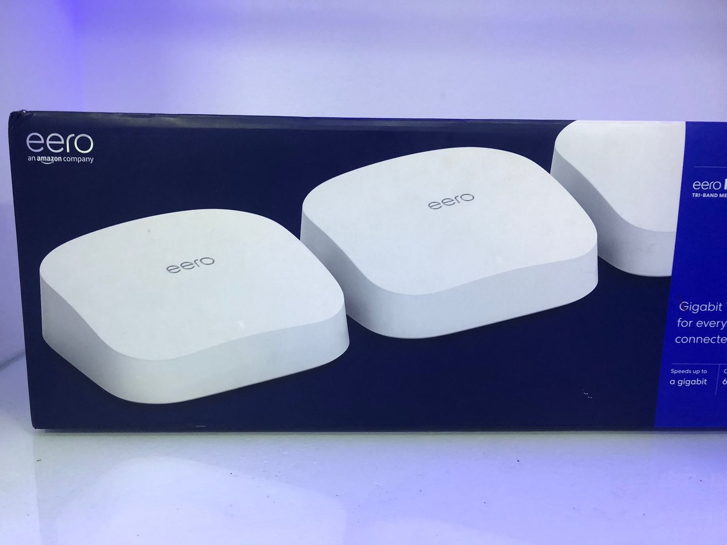 computadoras y laptops - Router de Wi-Fi 6 de malla Amazon eero Pro 6 Conecta 75 o más dispositivos 2020 3