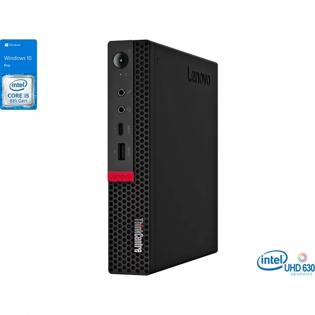 computadoras y laptops - cpu lenovo tiny intel core i5 8gb ram ssd 256gb  1