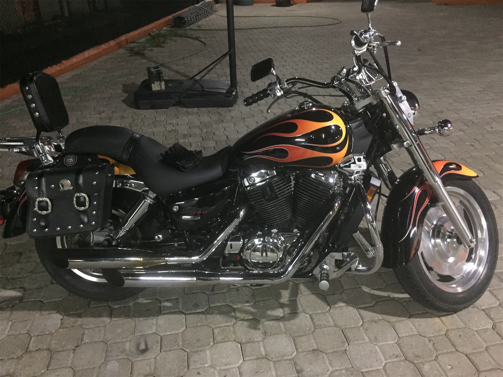 motores y pasolas - Moto tipo Harley Davidson 1