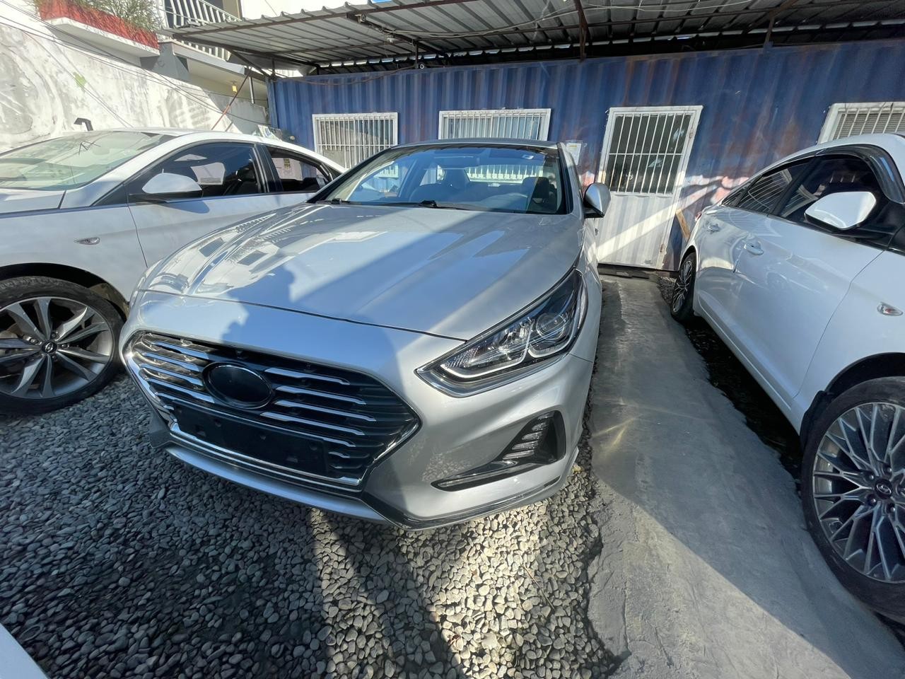 carros - HYUNDAI SONATA NEW RISE 2018  GRIS 1