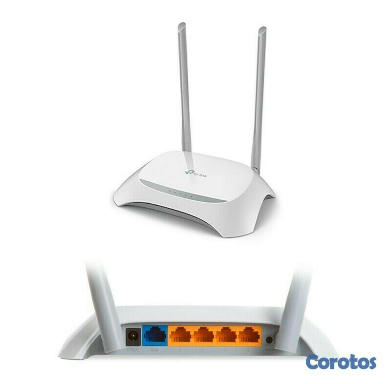 computadoras y laptops - ROUTER TP-LINK 840N DE AL CALIDAD  TL-WR840N    2
