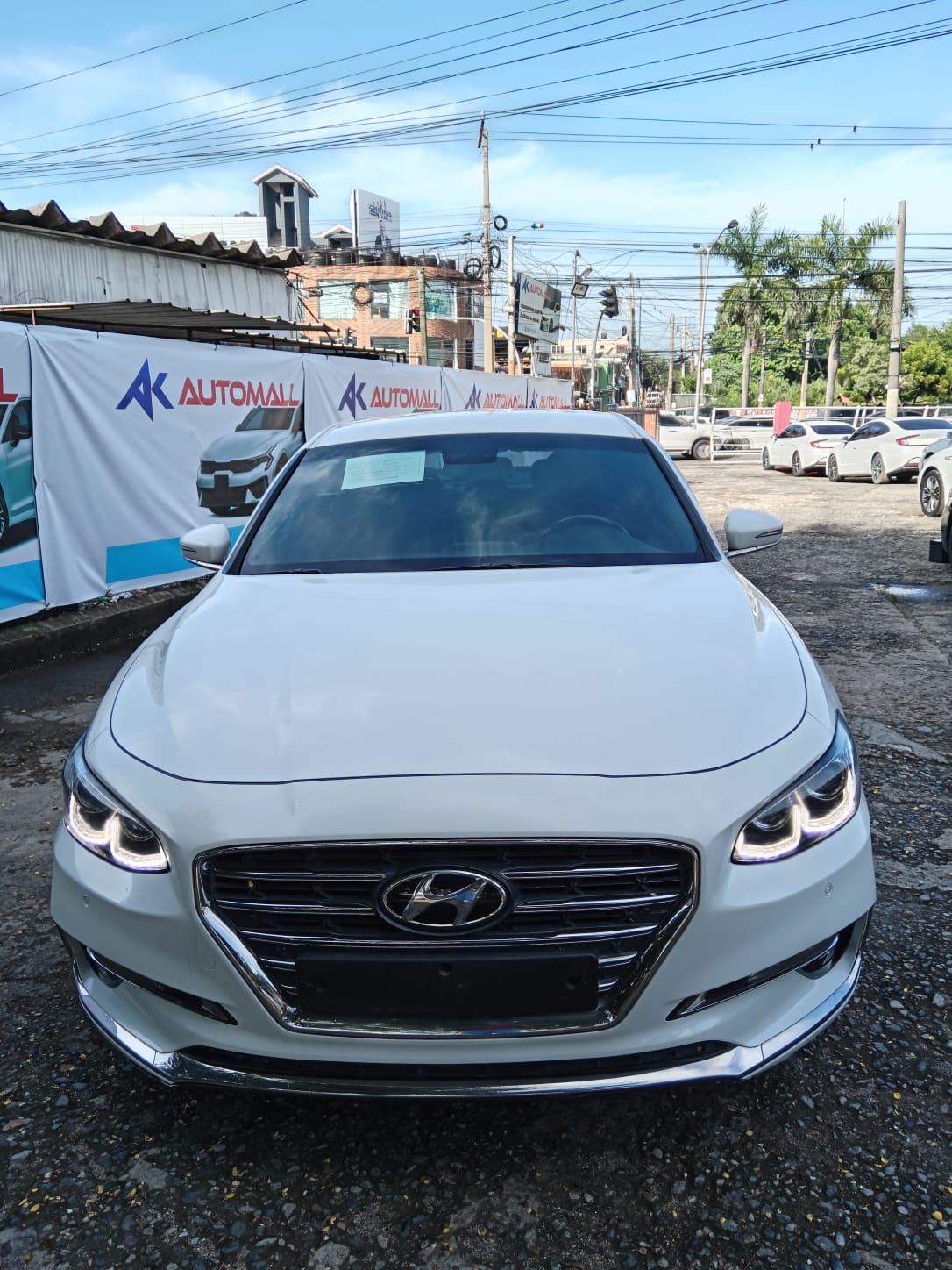 carros - HYUNDAI GRANDEUR 2018 BLANCO 2