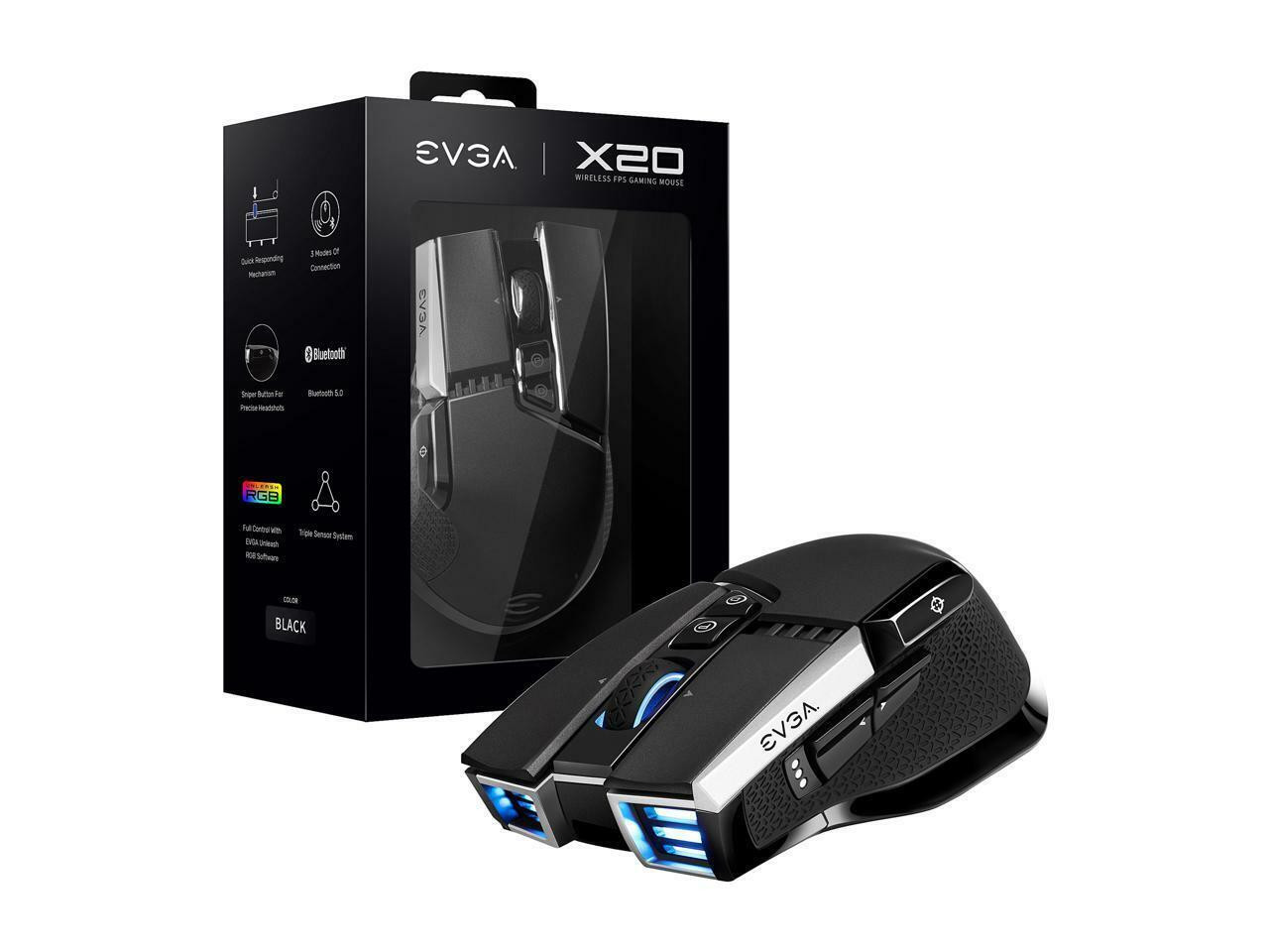 computadoras y laptops - EVGA X20 Gaming Mouse Wireless
