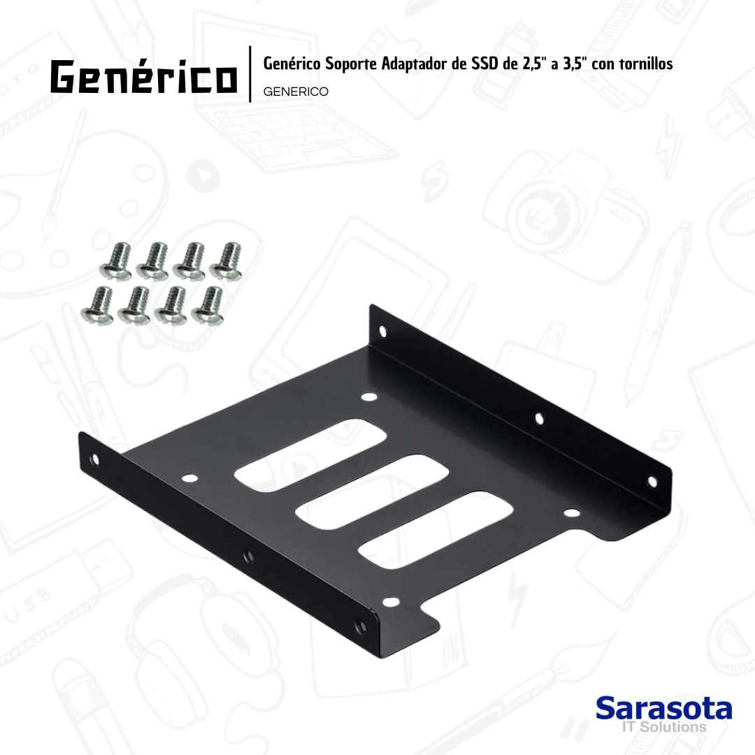 accesorios para electronica -  Adaptador o Rack para HDD o SSD de 2.5" 0