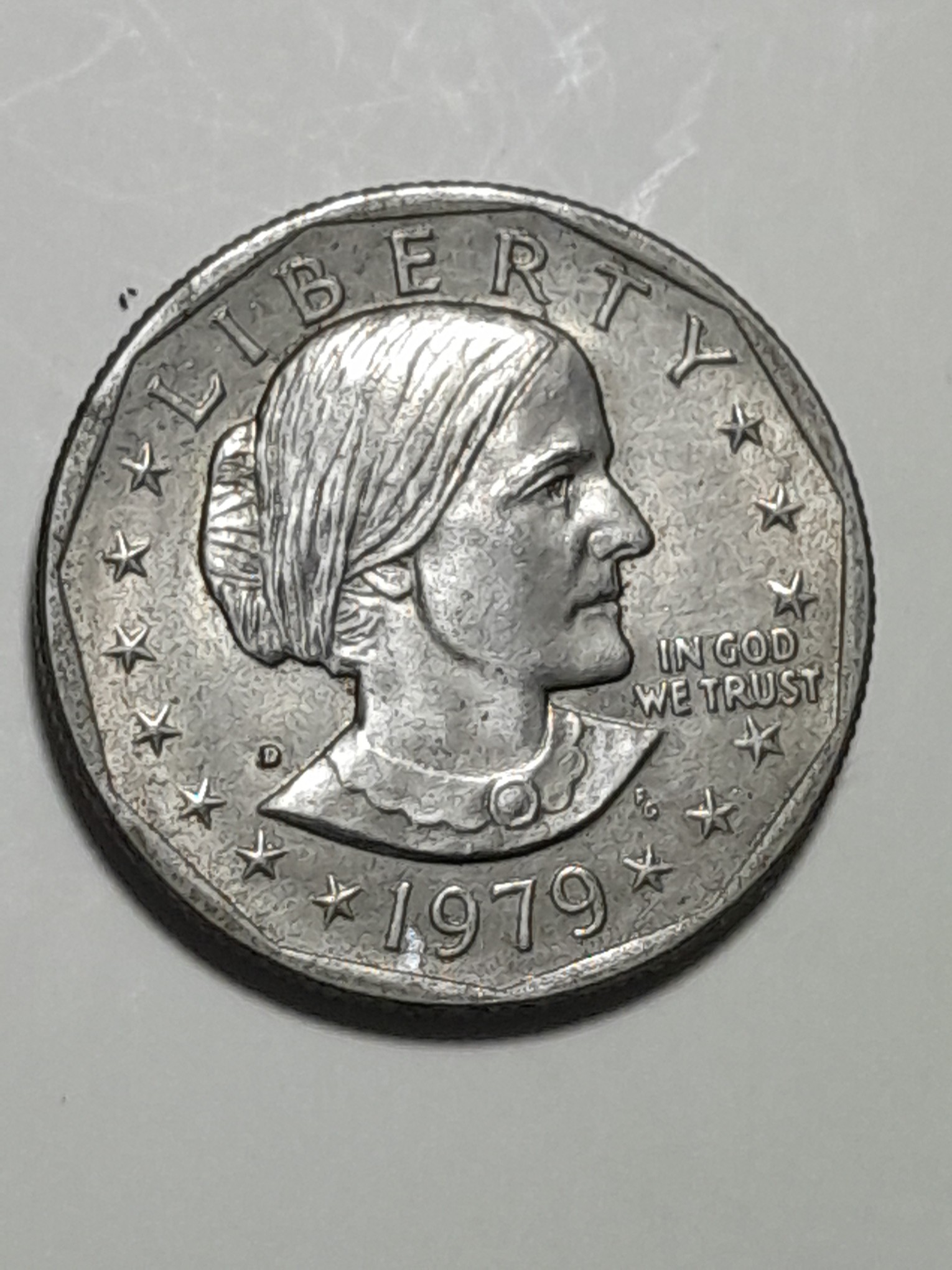 hobby y coleccion - Moneda Susan B Anthony Dollar 1979 d