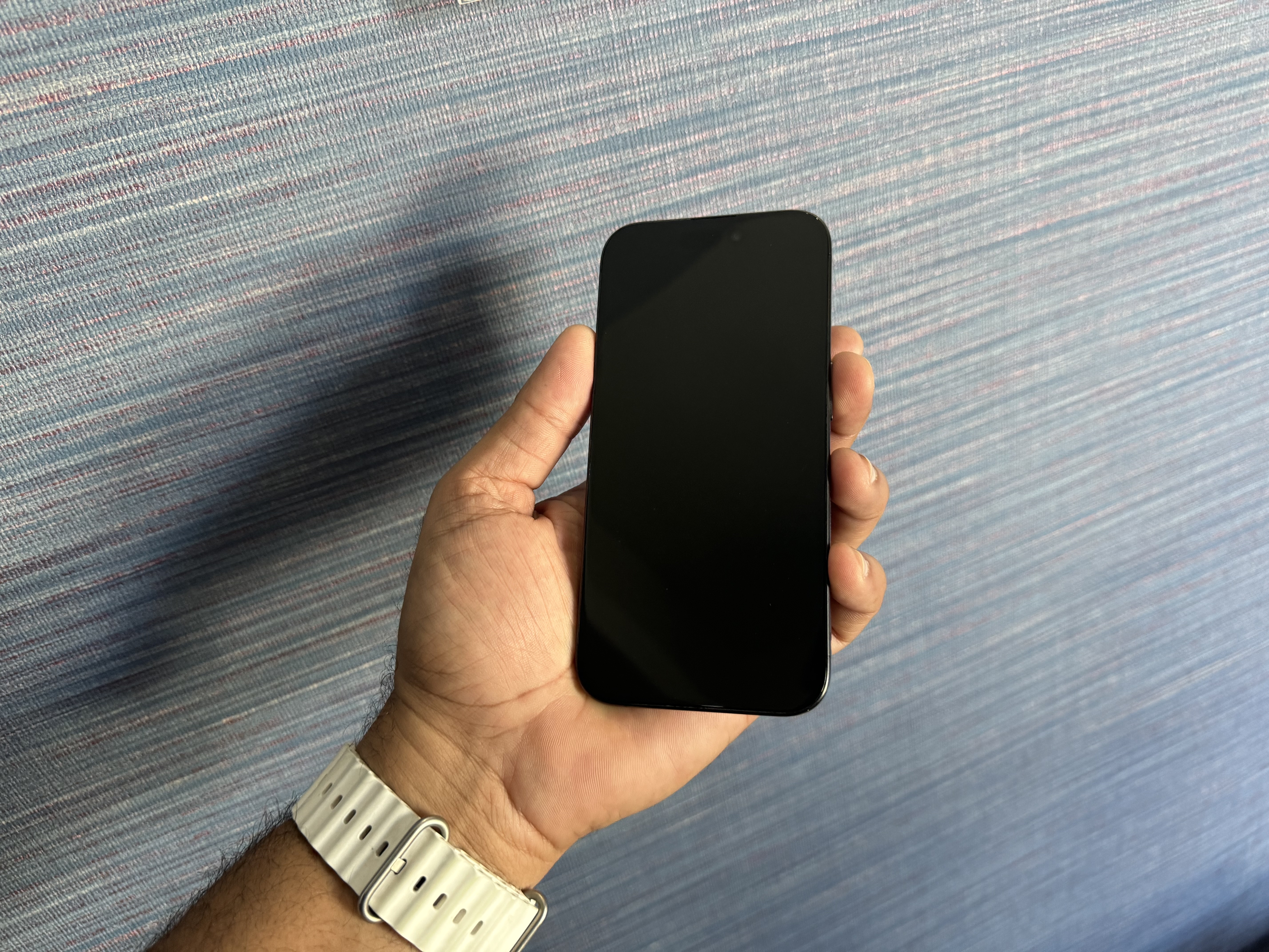 celulares y tabletas - iPhone 15 PRO 128GB E-SIM Como Nuevo, Desbloqueado, RD$ 57,500 NEG 0