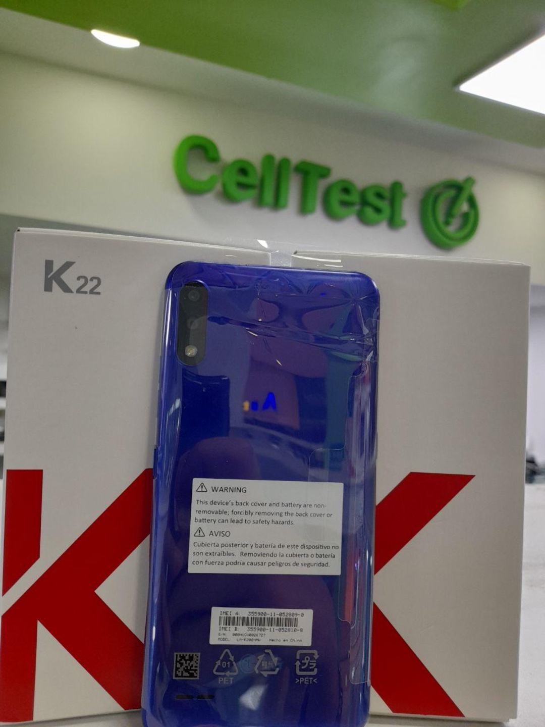 celulares y tabletas - LG K22 