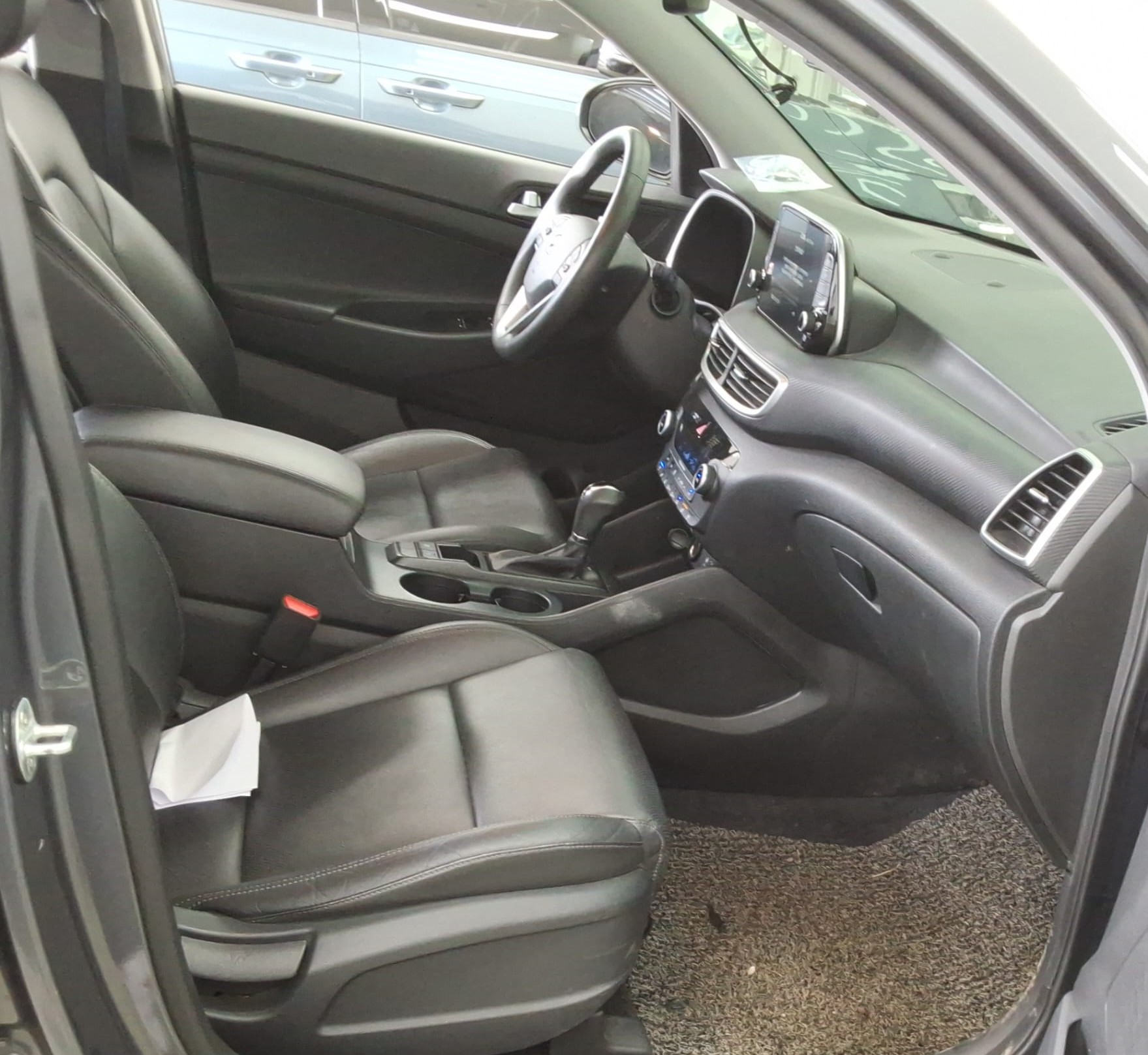 jeepetas y camionetas - HYUNDAI TUCSON 2020 GRIS OSCURO DIESEL 8