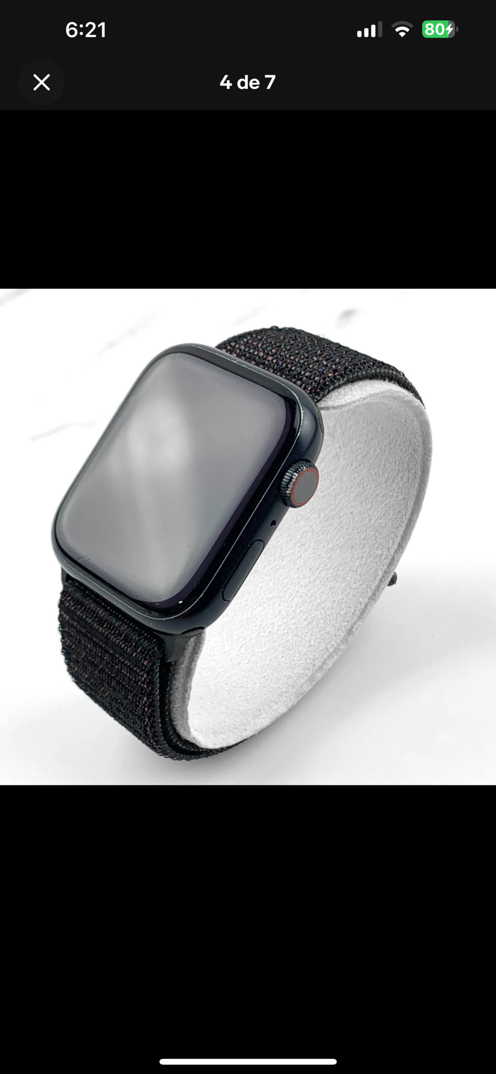 celulares y tabletas - ⌚️Apple Watch serie 8 45mm midnight - 32GB - Buen estado general
 4