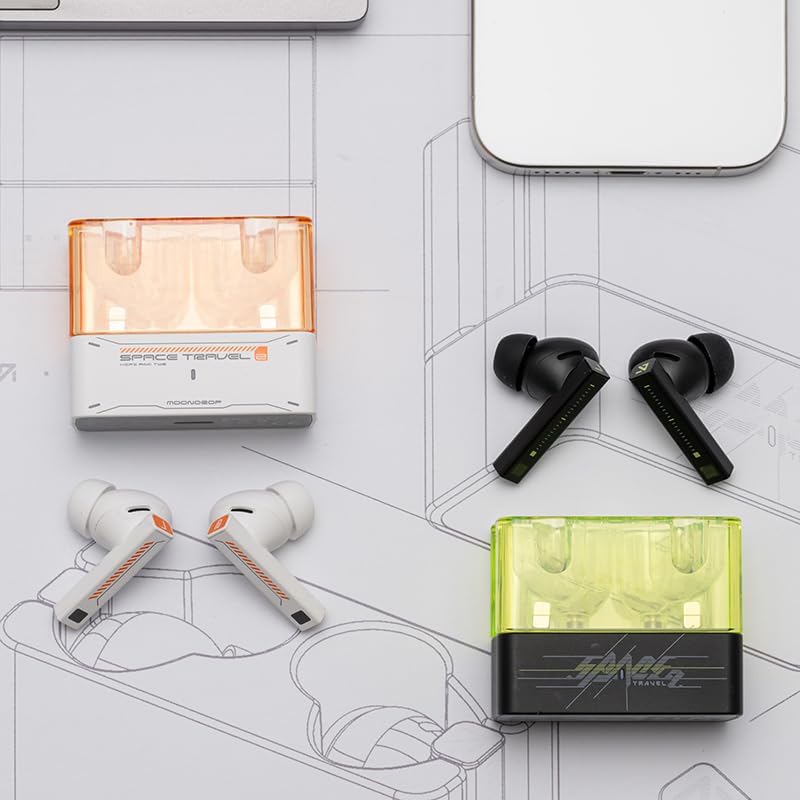 camaras y audio - Moondrop Space Travel 2 TWS Earbuds Bluetooth 6.0 1