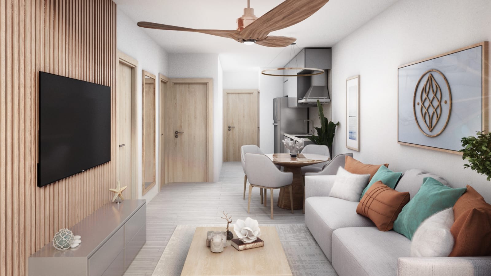 casas vacacionales y villas - Complejo Turistico de Apartamentos Hoteleros en Punta Cana  6