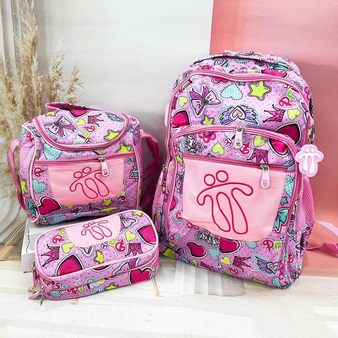 Mochilas totto con lonchera discount