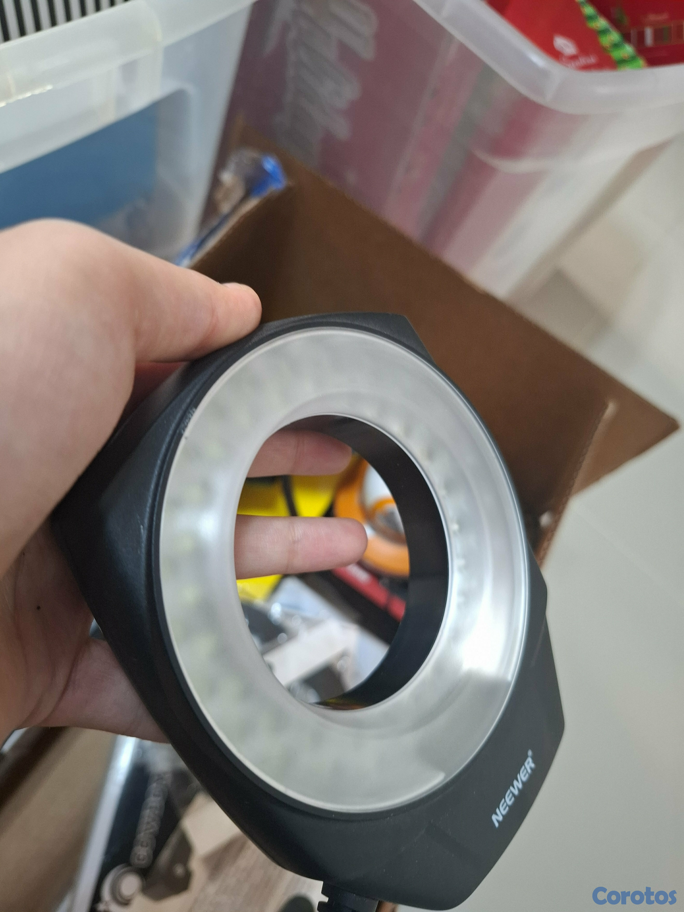 camaras y audio - 💡 Luz de anillo Neewer LED para cámara 4