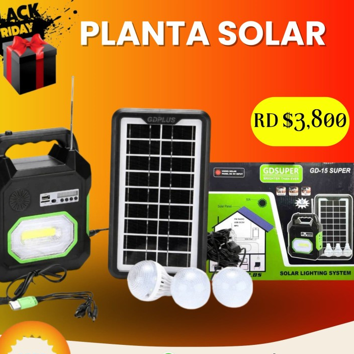 plantas e inversores - Mini planta solar 