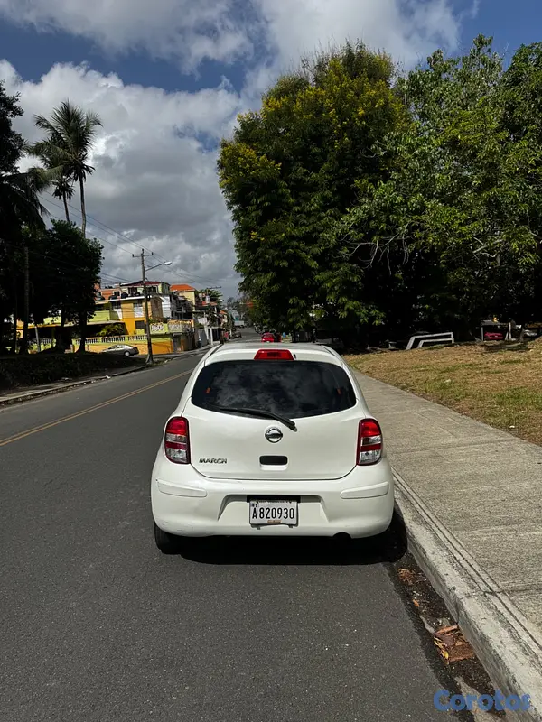 carros - Nissan March 2013 Blanco en venta 4